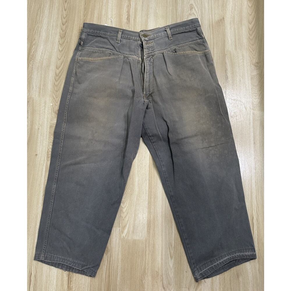 Girbaud Jeans Marithe Francois Knife Pocket Brand X Men’s 38 x 24” Baggy/Capri